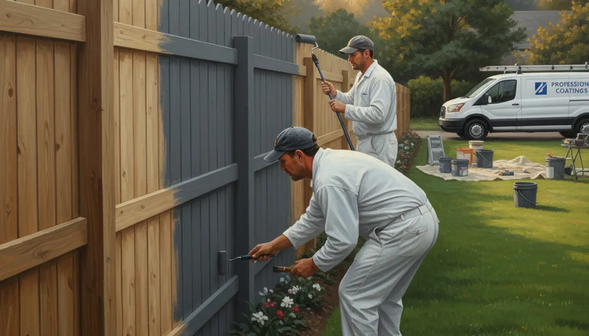 Professional fence painting in Royal Oak, MI for durable, weather-resistant exterior protection