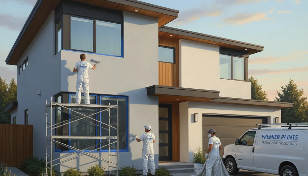 Royal Oak, MI painters providing interior and exterior house painting services for durable curb appeal